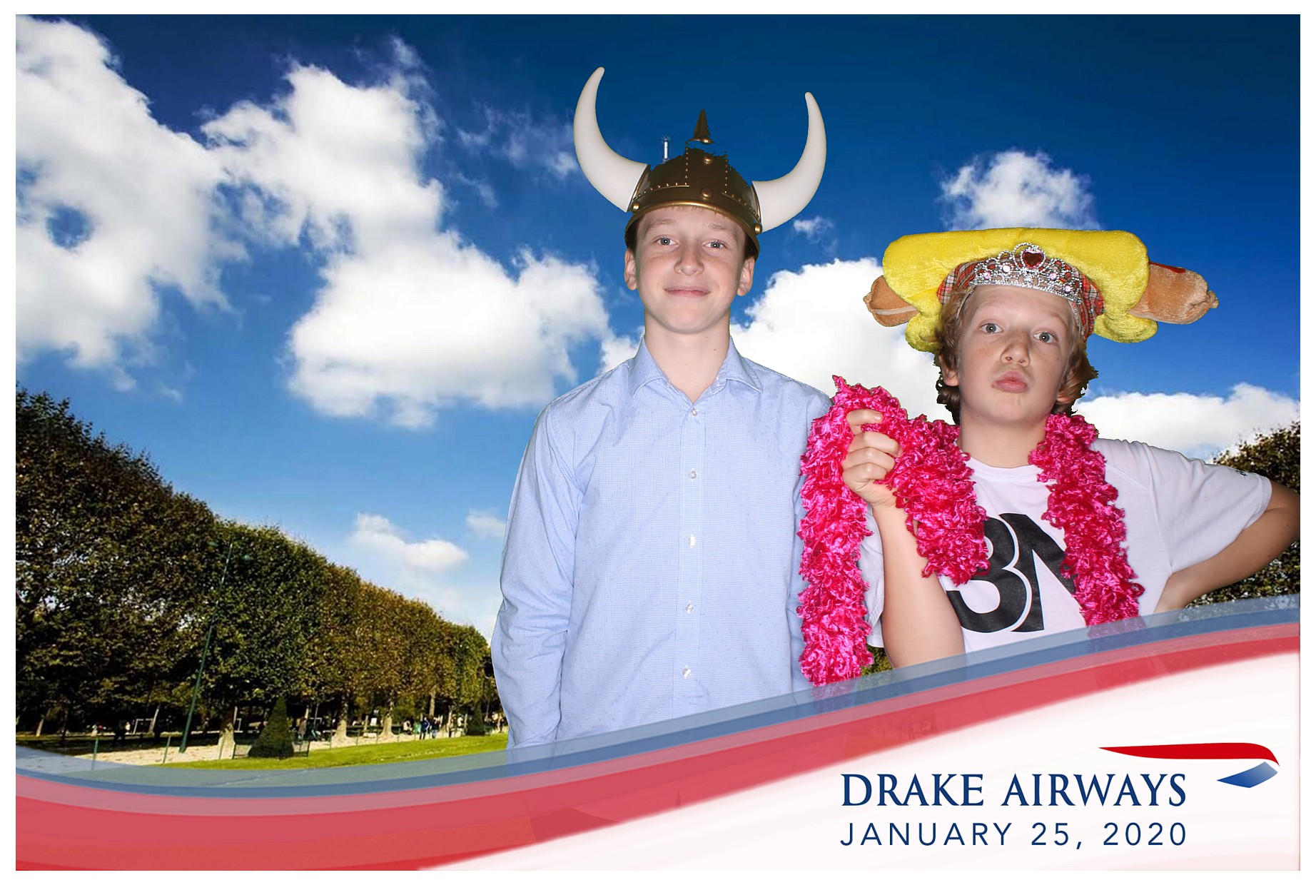 Drake Airways | View more photos from the event at gallery.photoboothcincy.com/u/PhotoBoothCincy/Drake-Airways